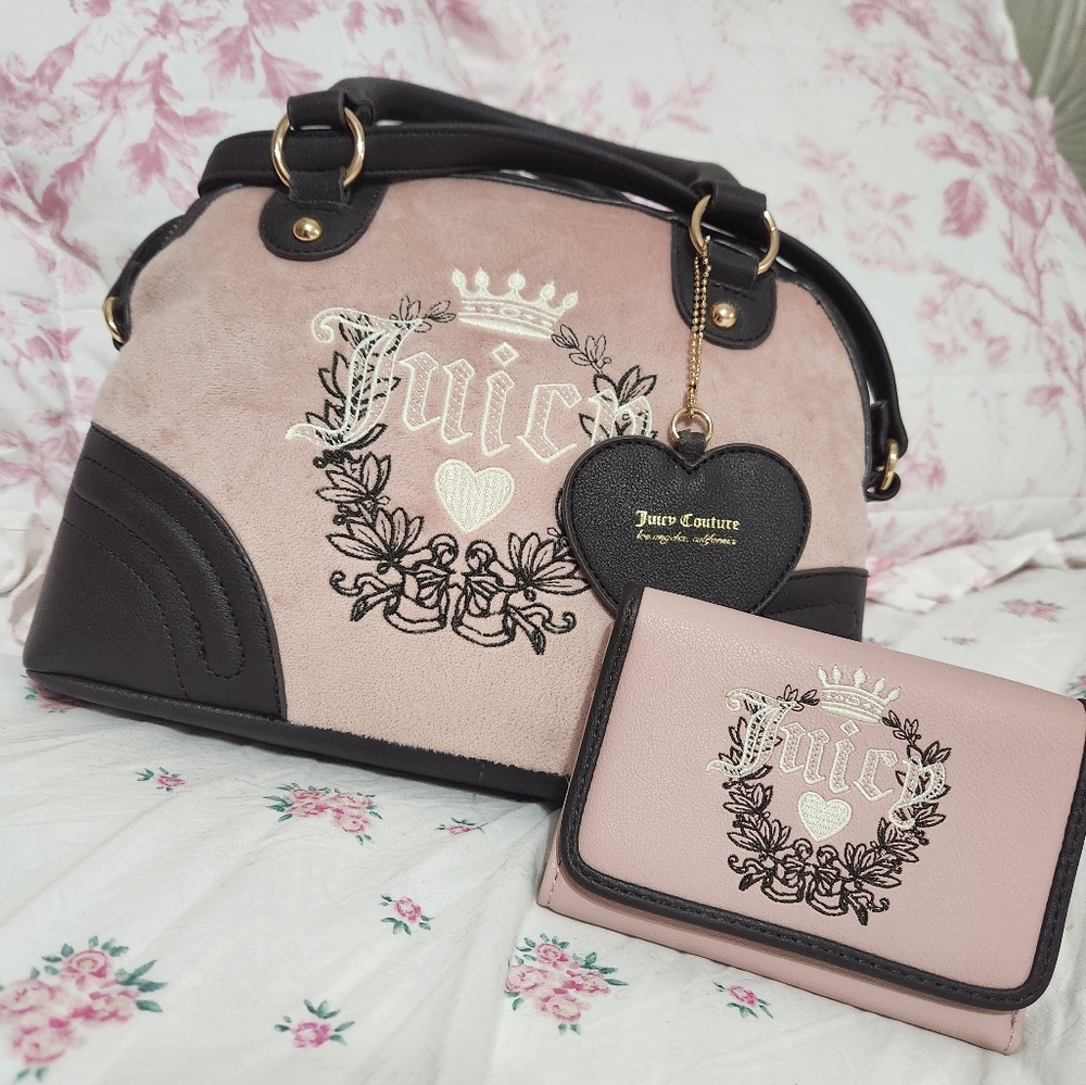 Juicy Couture crossbody with matching wallet